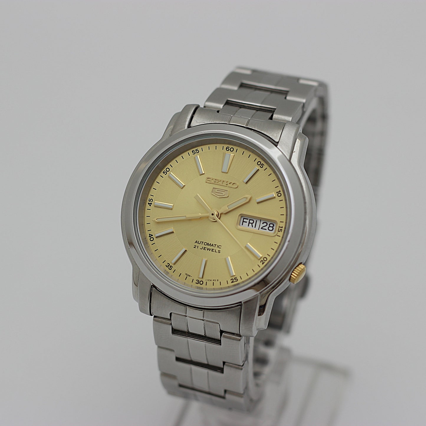 Seiko 5 champagne 7s26-0s30