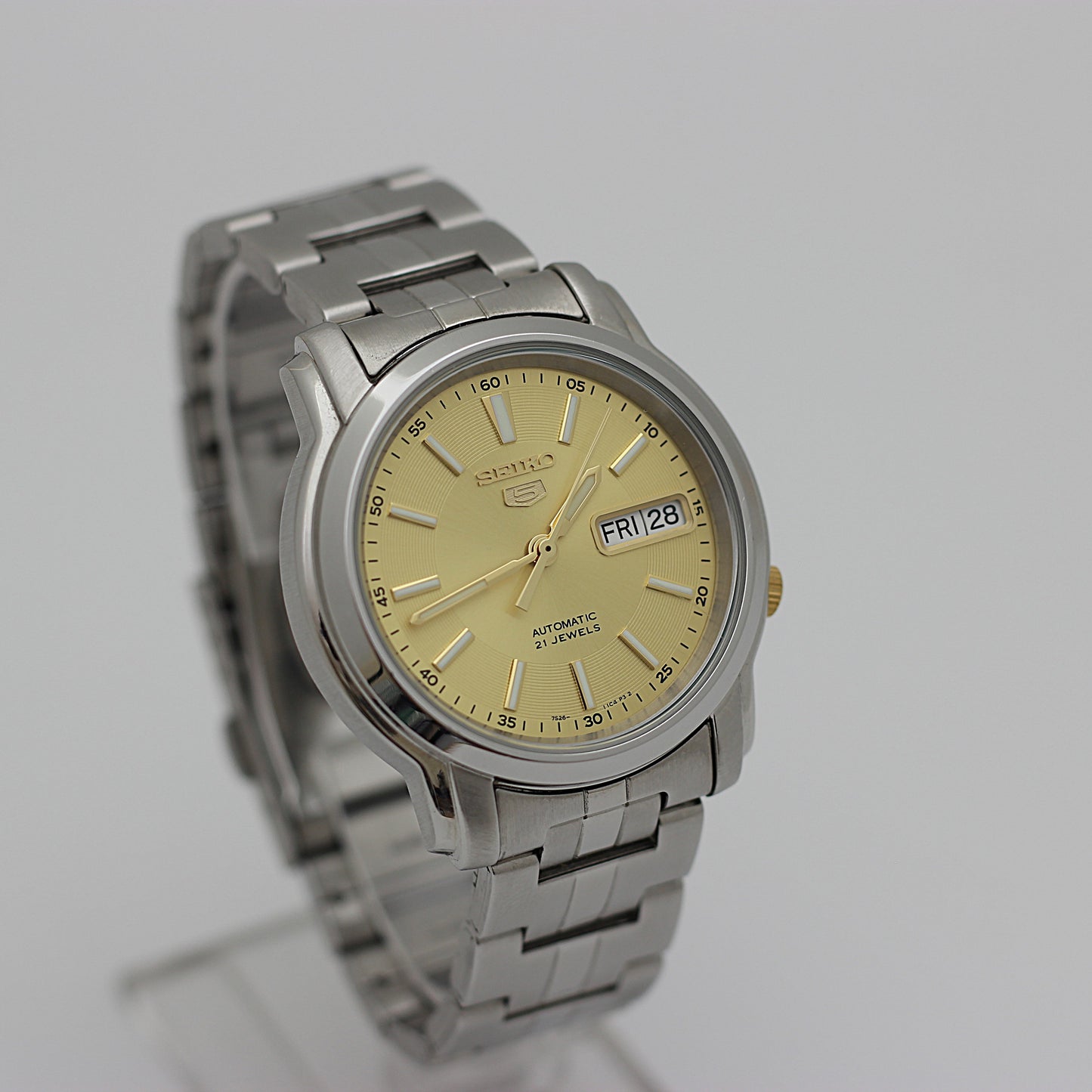 Seiko 5 champagne 7s26-0s30