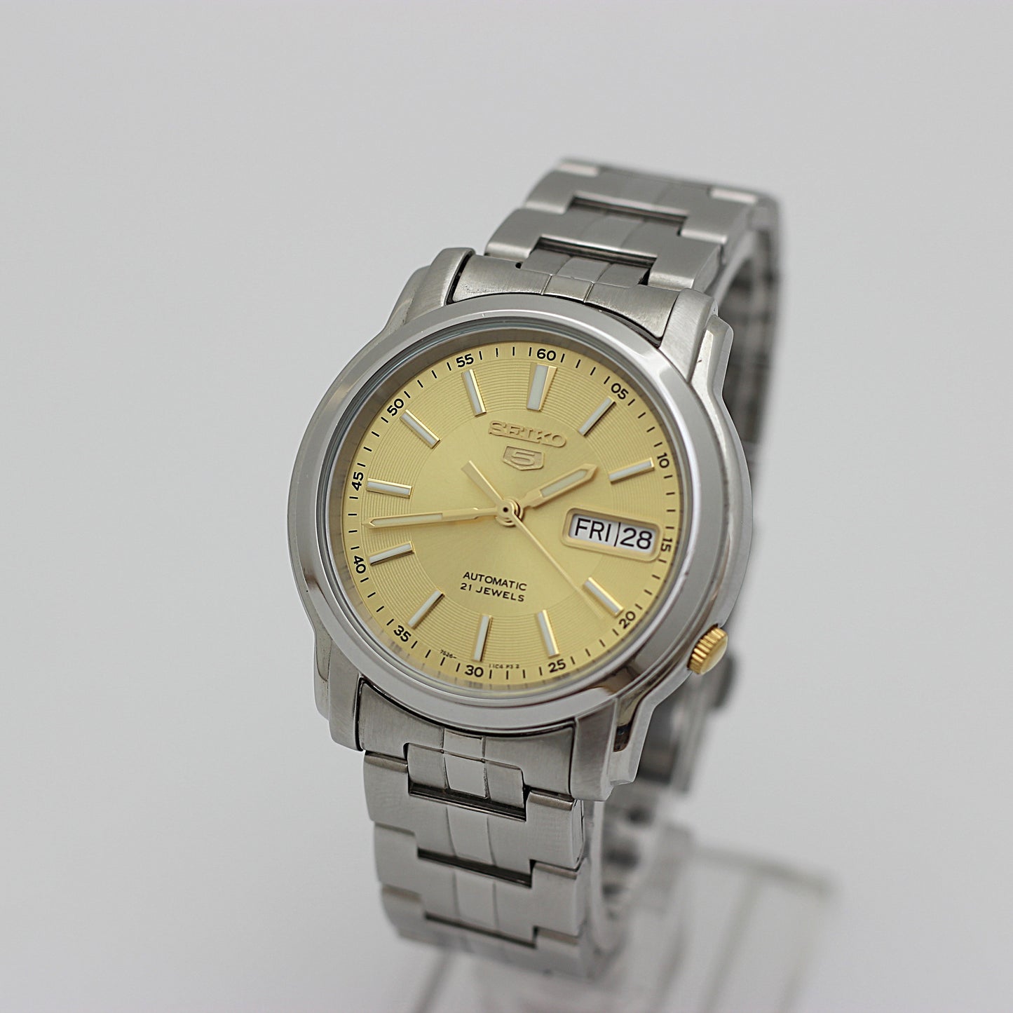 Seiko 5 champagne 7s26-0s30